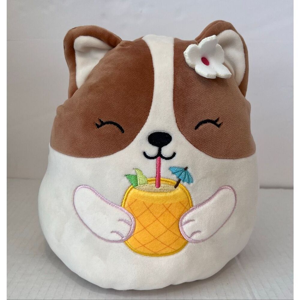 Squishmallows Flipamallows Maui The Pineapple And Regina The Corgi   NWT